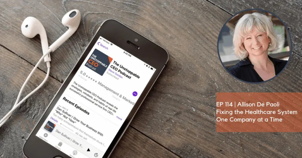 Allison De Paoli | Fixing the Healthcare System One Company at a Time